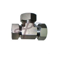 Tube hydraulic hose fitting of stainless steel material